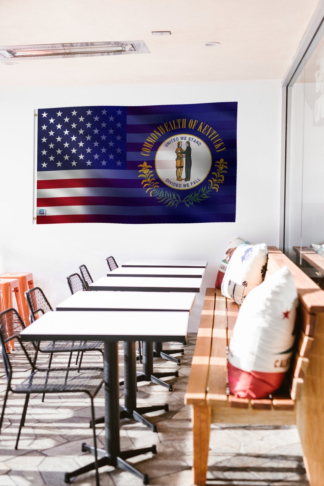 Kentucky & American Flag Blend