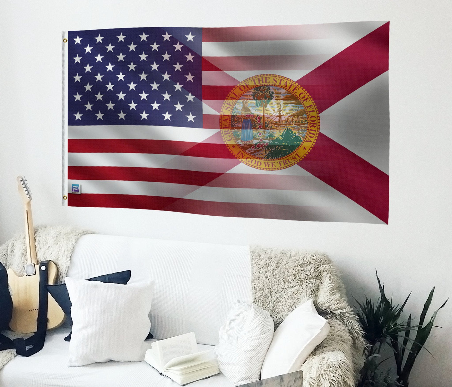 Florida & American Flag Blend