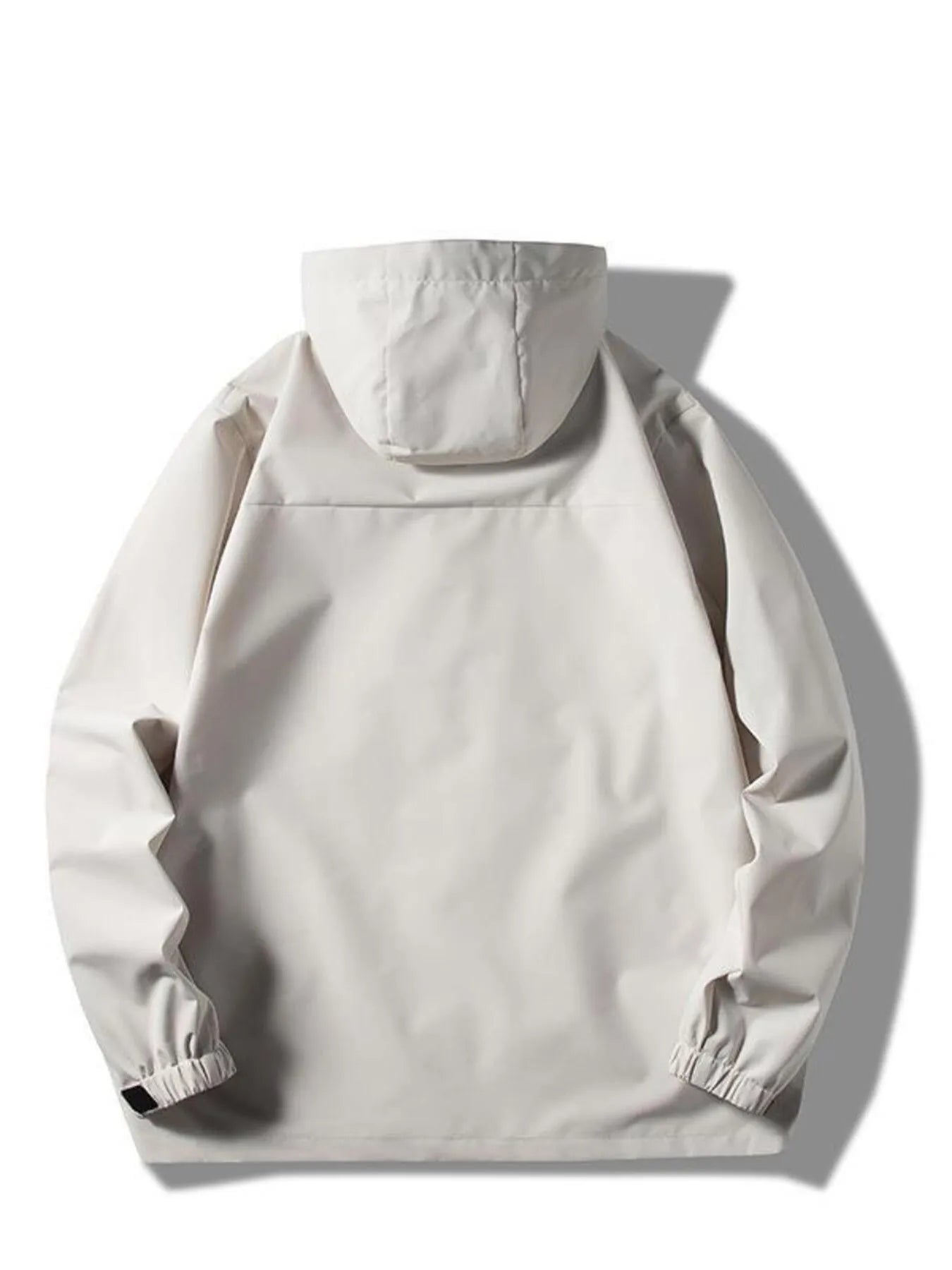Men's Plus Size Long Sleeve Hooded Jacket
