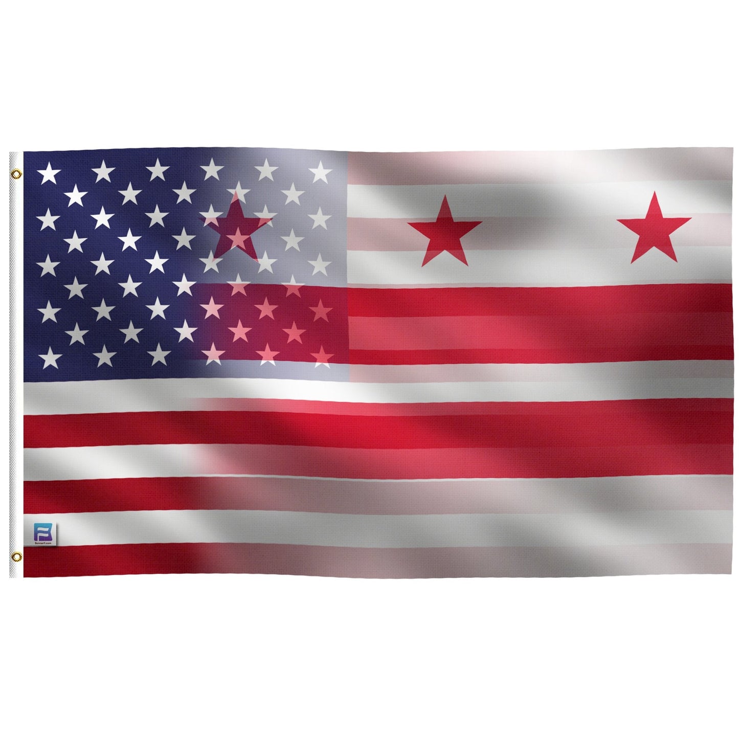Washington DC & American Flag Blend