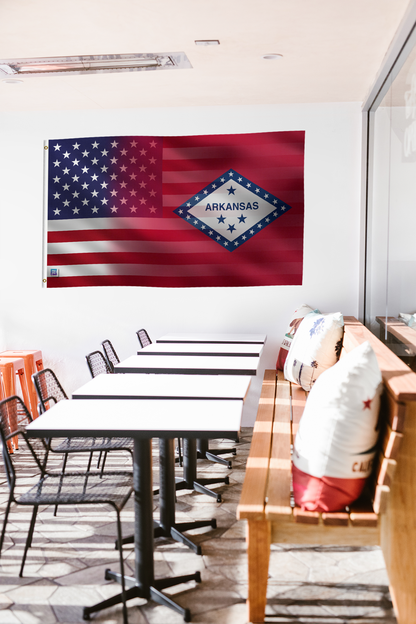 Arkansas & American Flag Blend