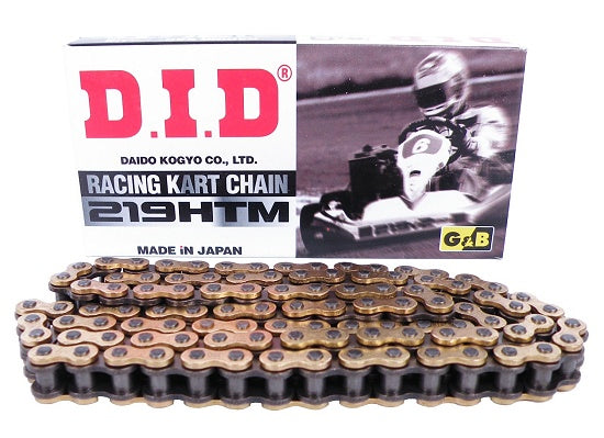 D.I.D 219 HTM Standard Kart Chain - 114 Links - All Classes