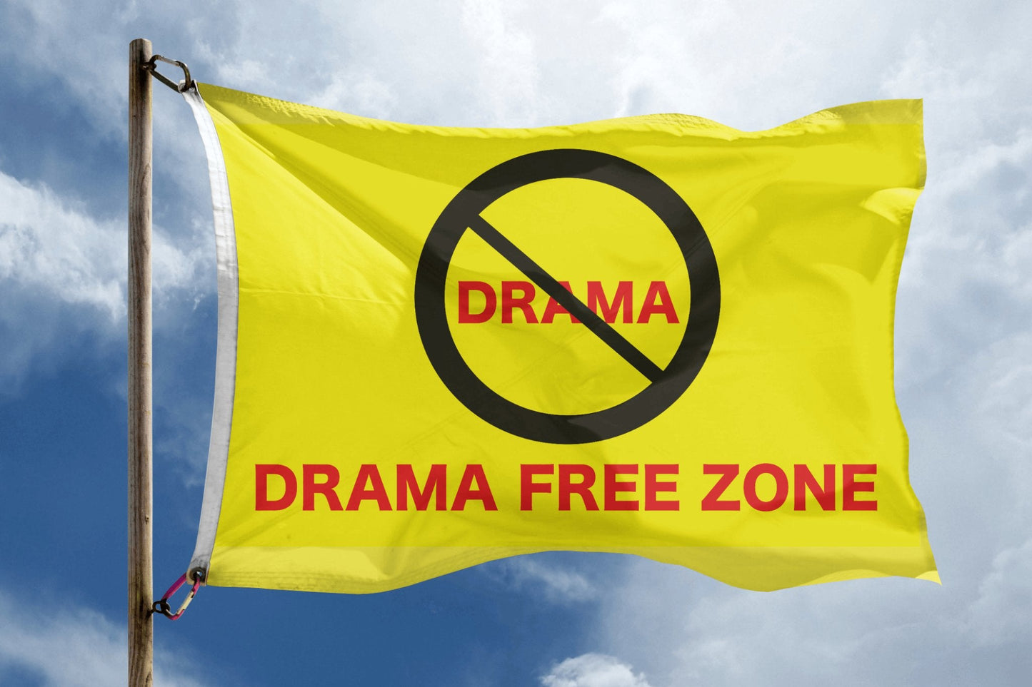 Drama Free Zone Flag