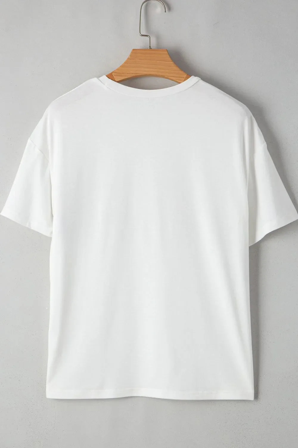 Sequin Stripes Crew Neck T Shirt