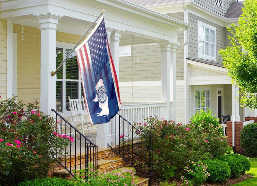 Wyoming & American Flag Blend