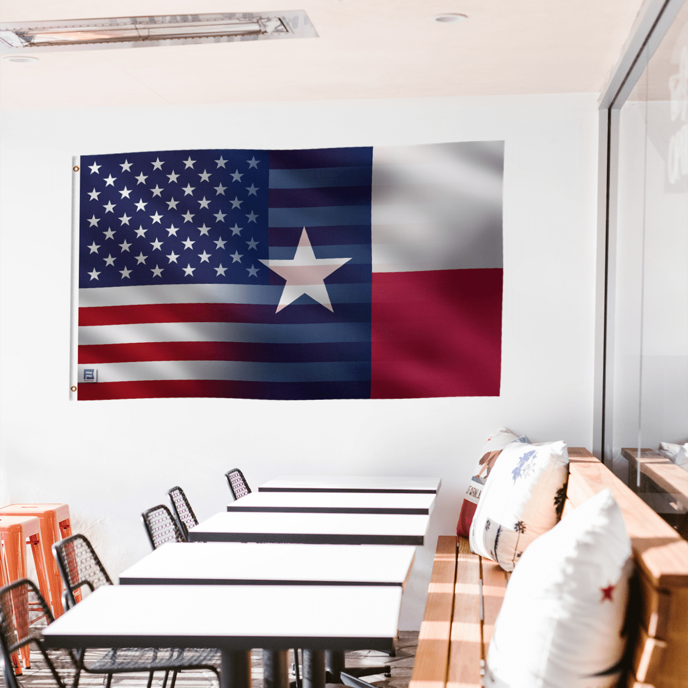 Texas & American Flag Blend