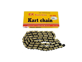 EK Chain Silver Pro #219 Kart Chain - 114 Links - Pro Racing Spec