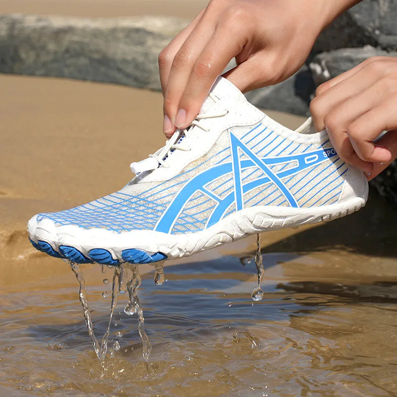 Elastic Lock Laces Mesh Breathable Hike Footwear