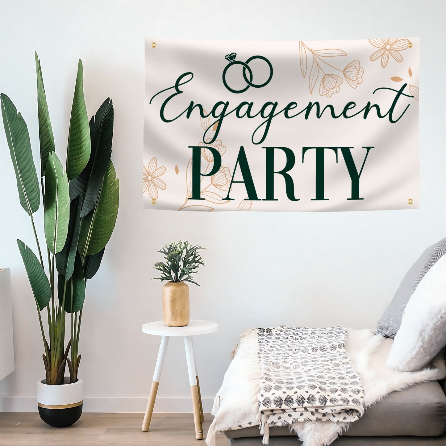 Engagement Party Flag