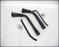 RLV 1-MC Silenced Curved Header Pipe - Briggs Flathead - Restricted Class