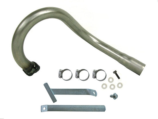 Briggs LO206 Spec Lefty Exhaust Pipe with Support Kit