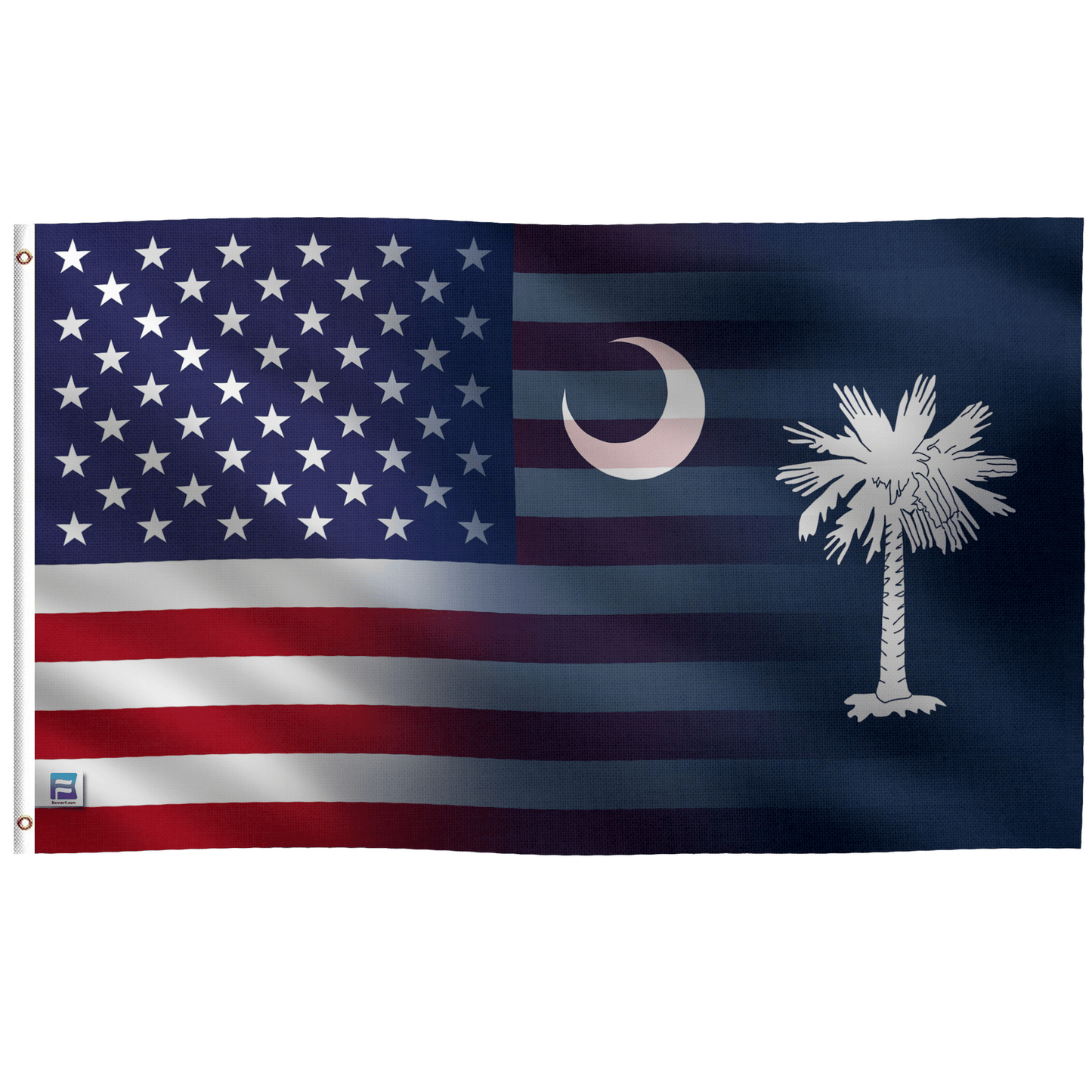 South Carolina & American Flag Blend