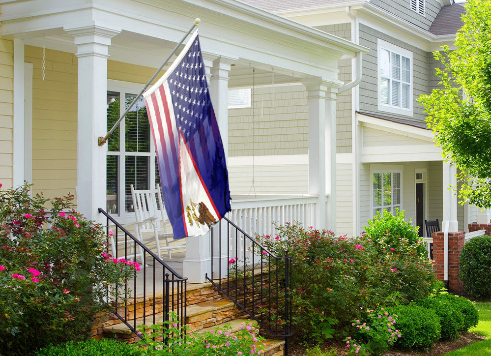 American Samoa & American Flag Blend