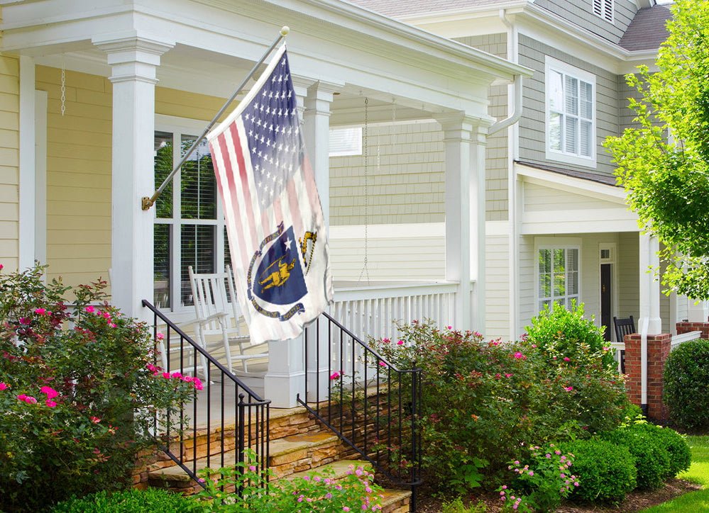Massachusetts & American Flag Blend