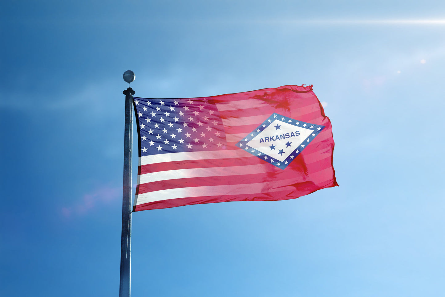 Arkansas & American Flag Blend