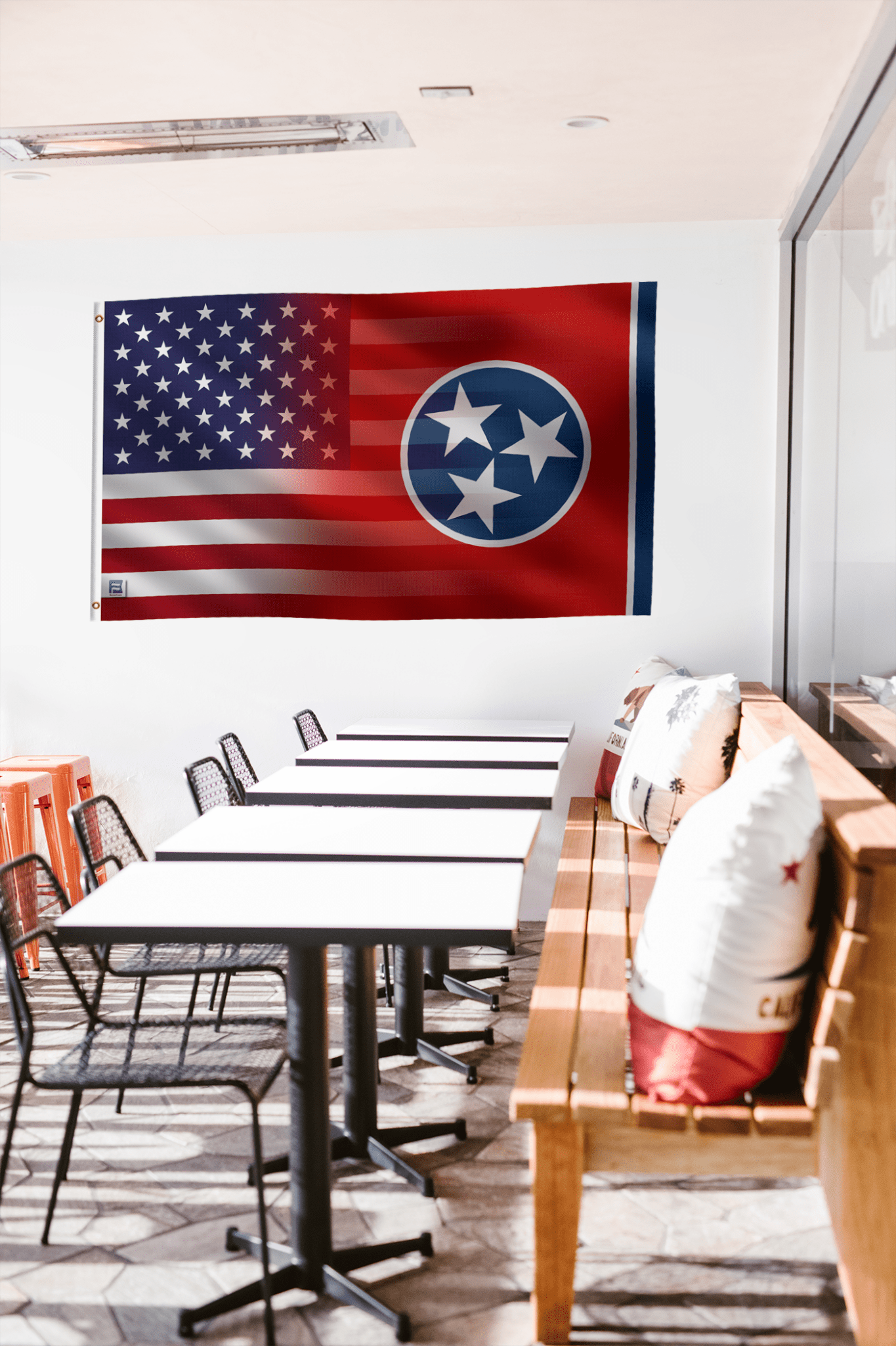 Tennessee & American Flag Blend