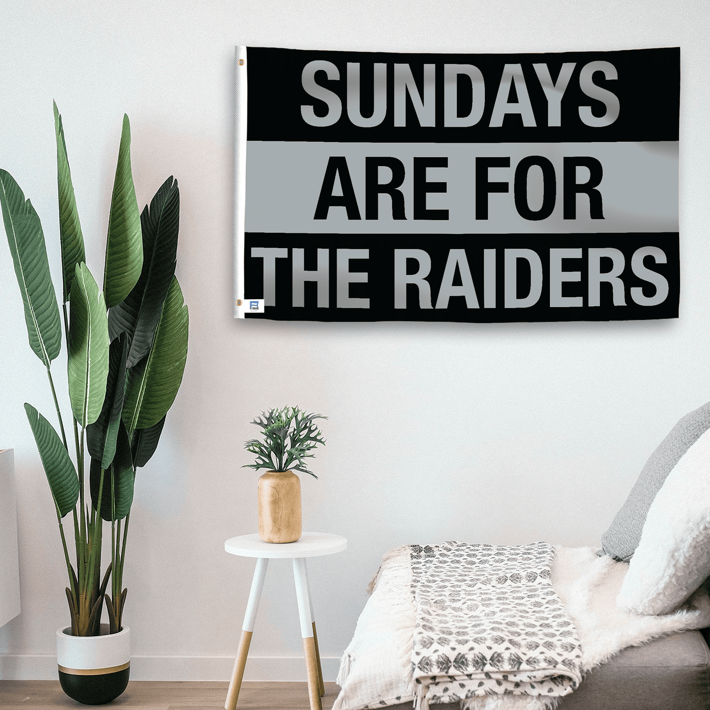 Sundays Are for the Raiders Flag