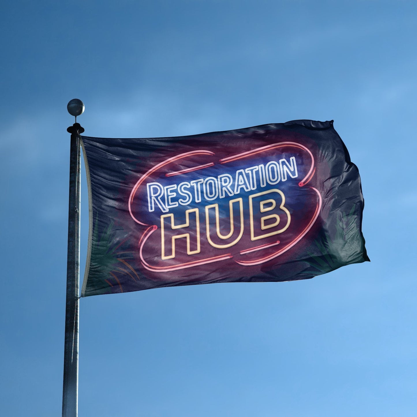 Restoration Hub Flag