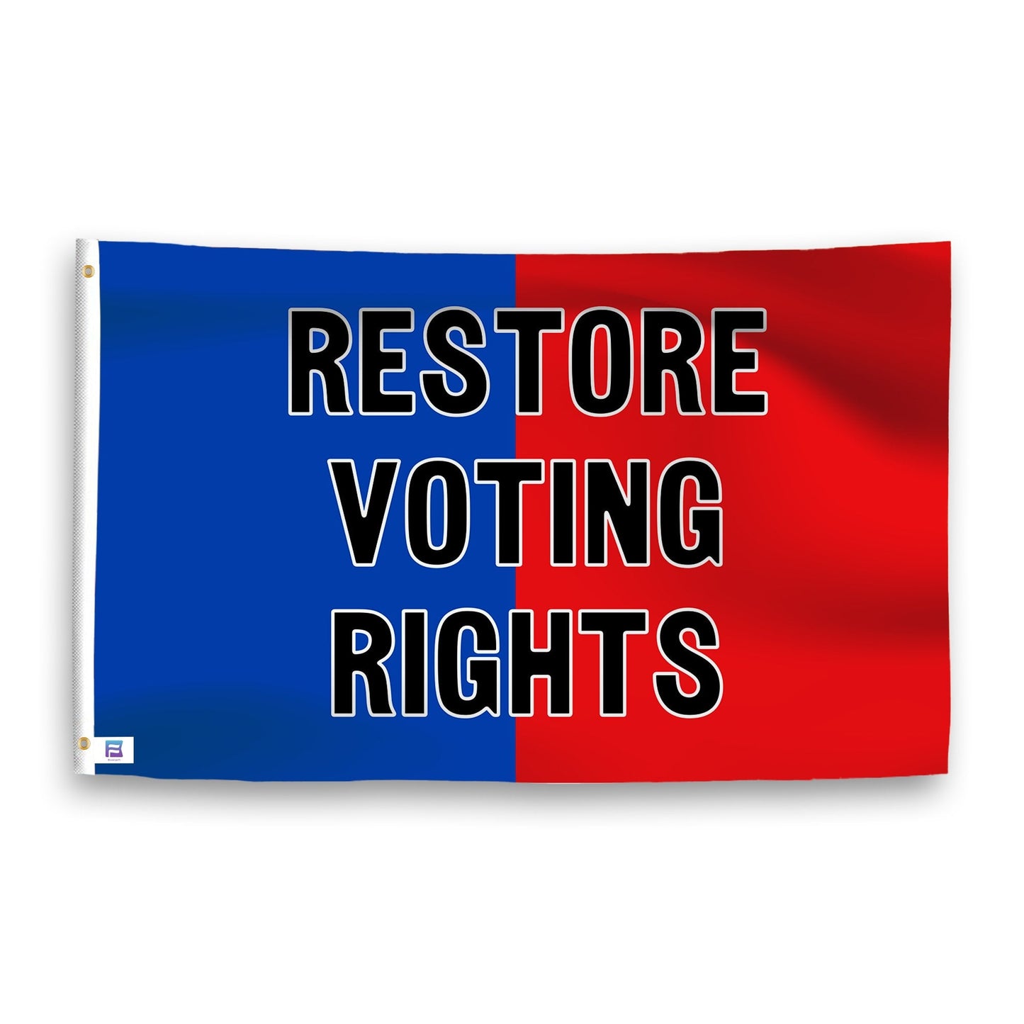 Restore Voting Rights Flag