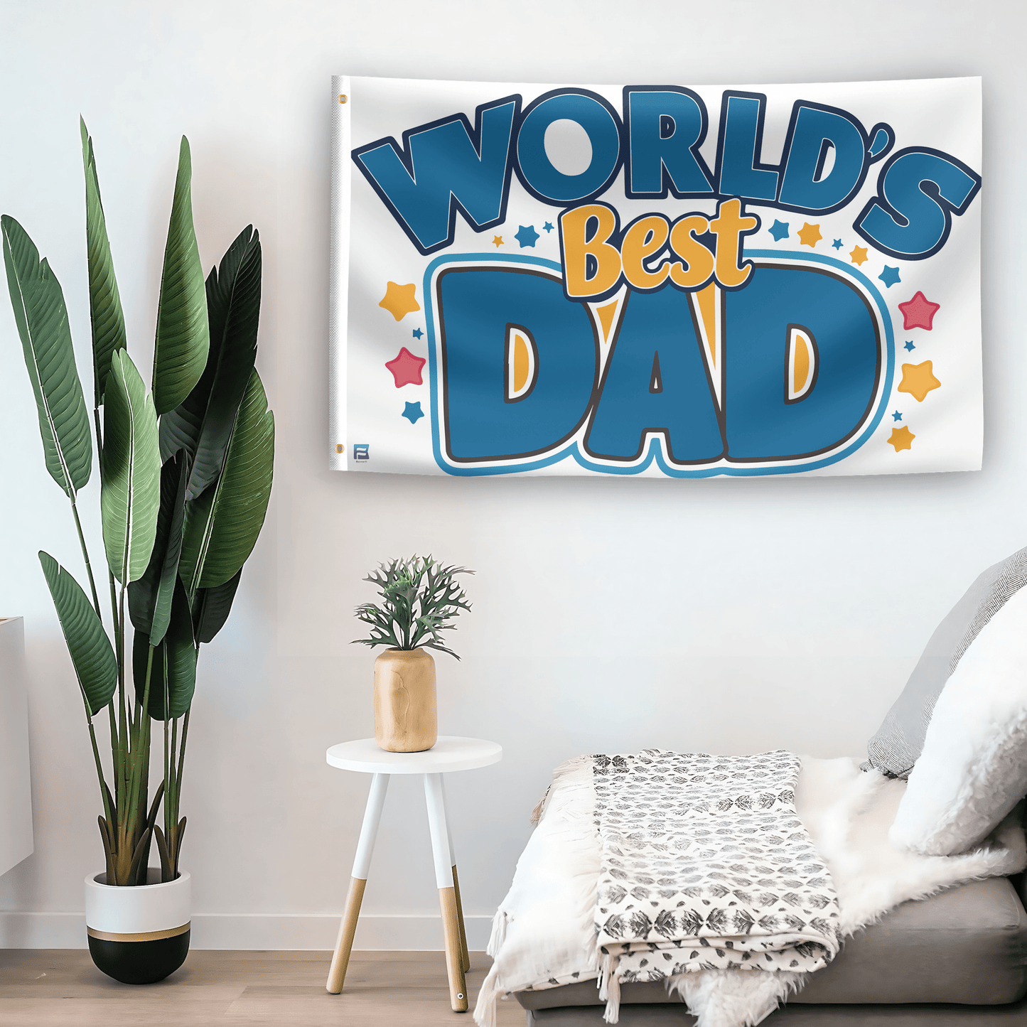 World's Best Dad Flag