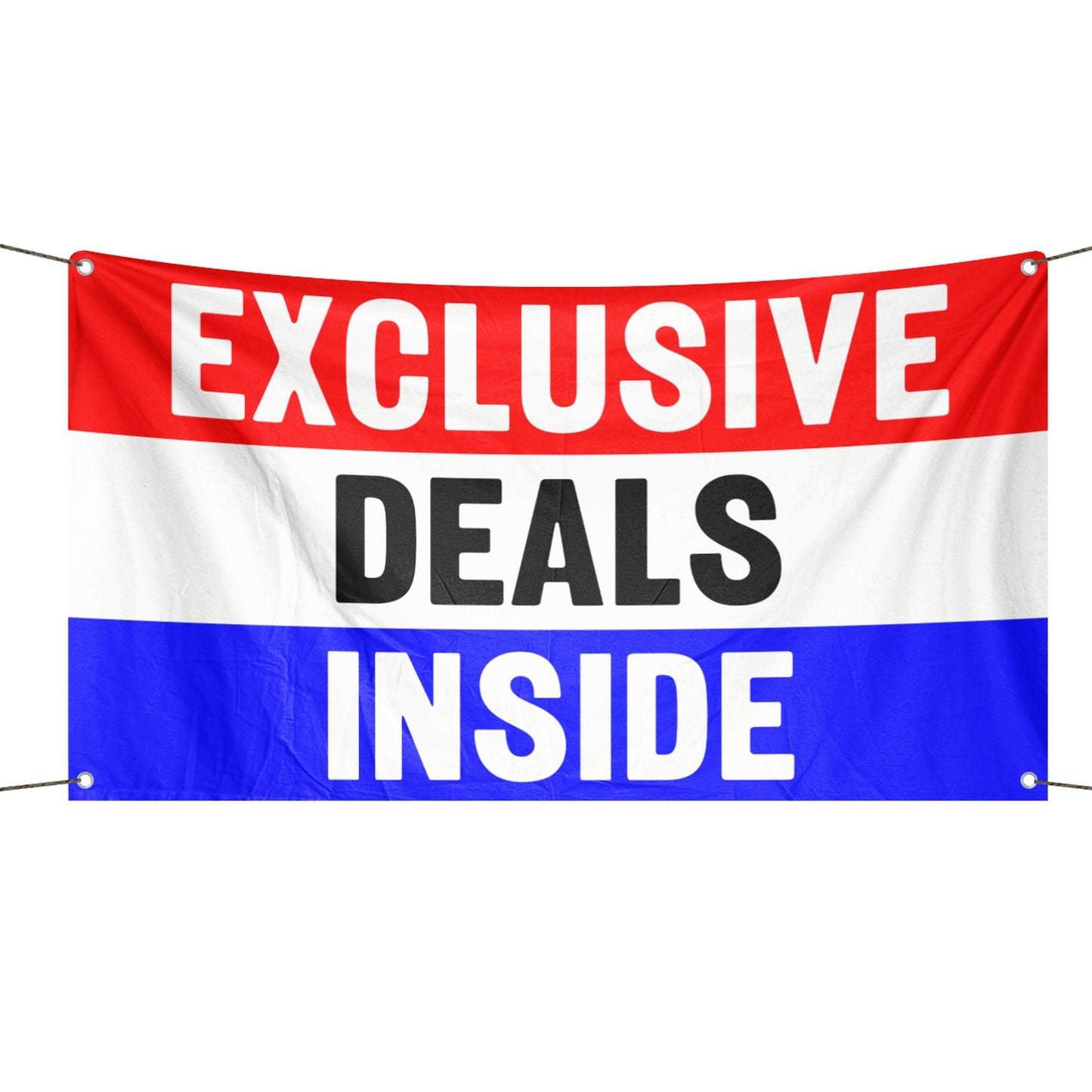 Exclusive Deals Inside Business Flag