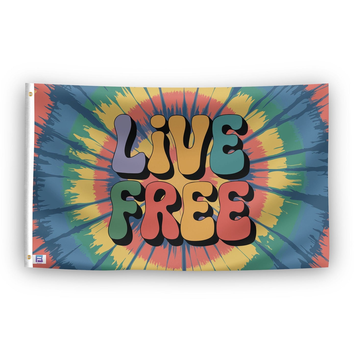 Live Free Flag