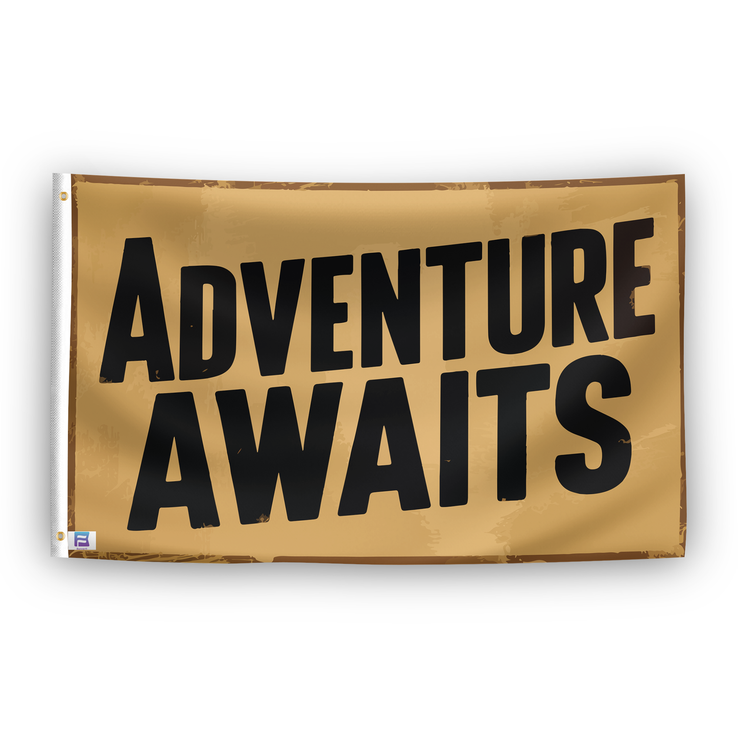 Adventure Awaits Flag