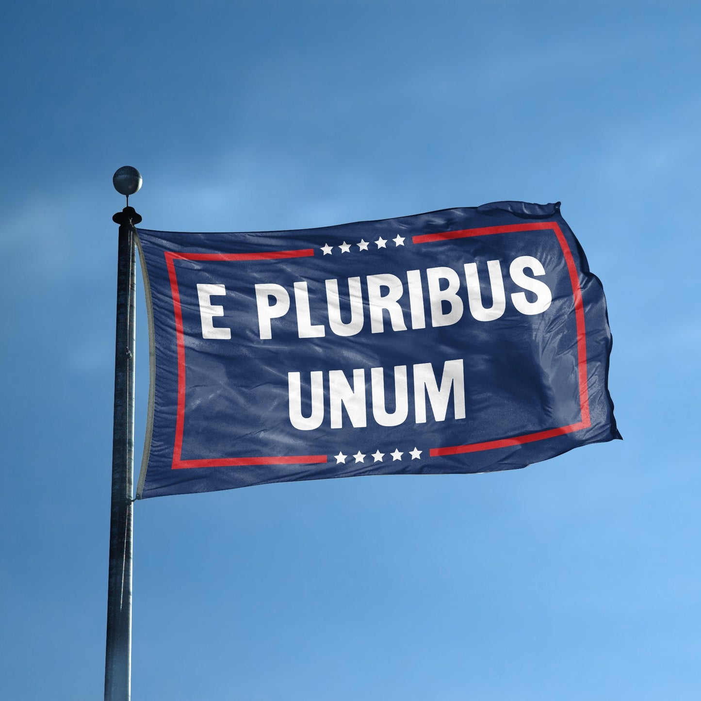 E Pluribus Unum Political Flag