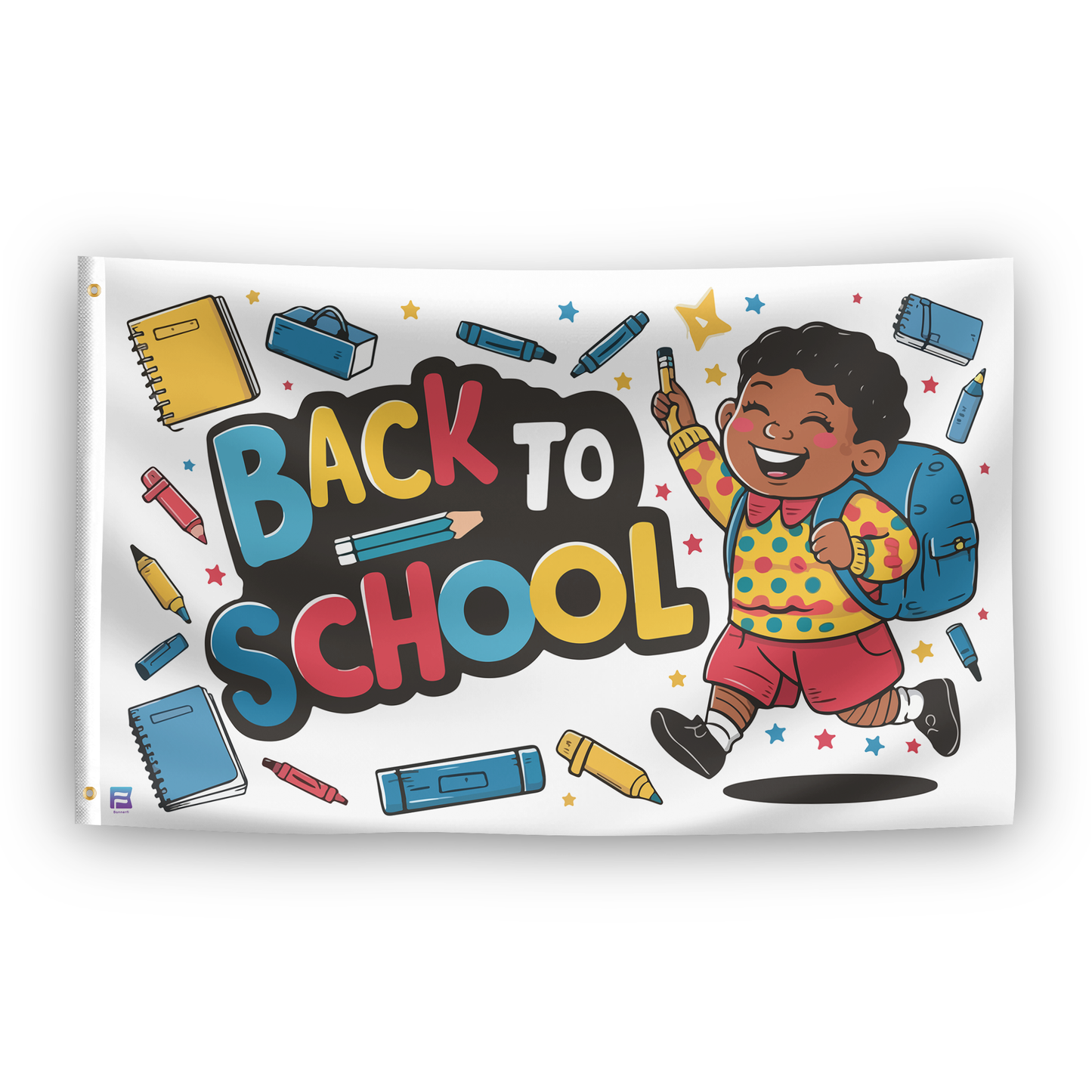 Back To School Classroom Flag