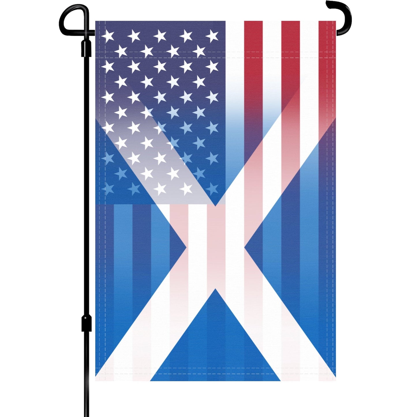 Scottish American Garden Flag
