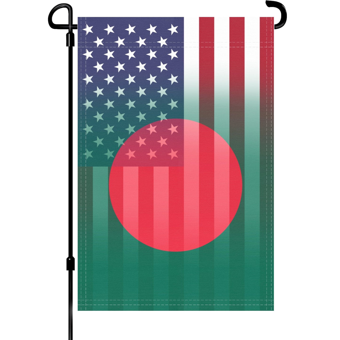 Bengali American Garden Flag