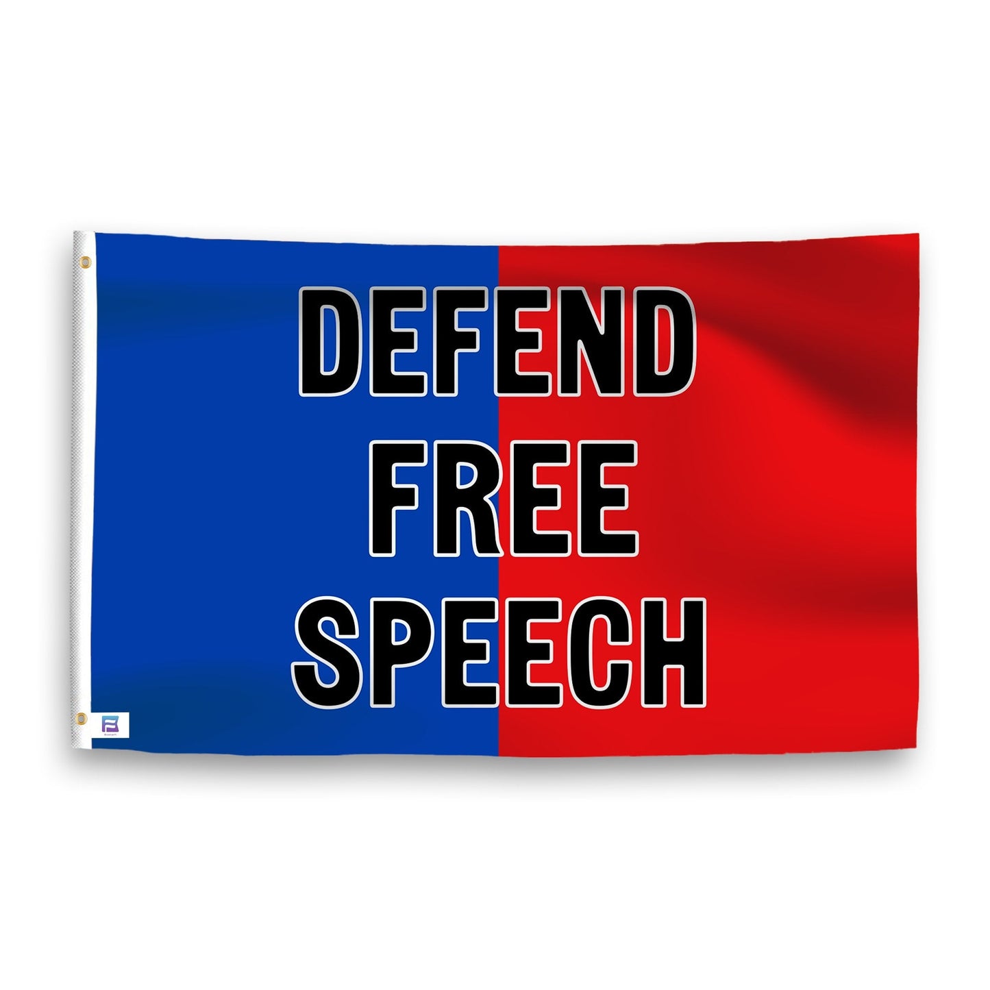 Defend Free Speech Flag