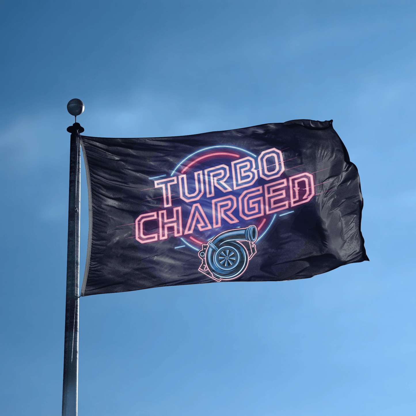 Turbo Charged Flag