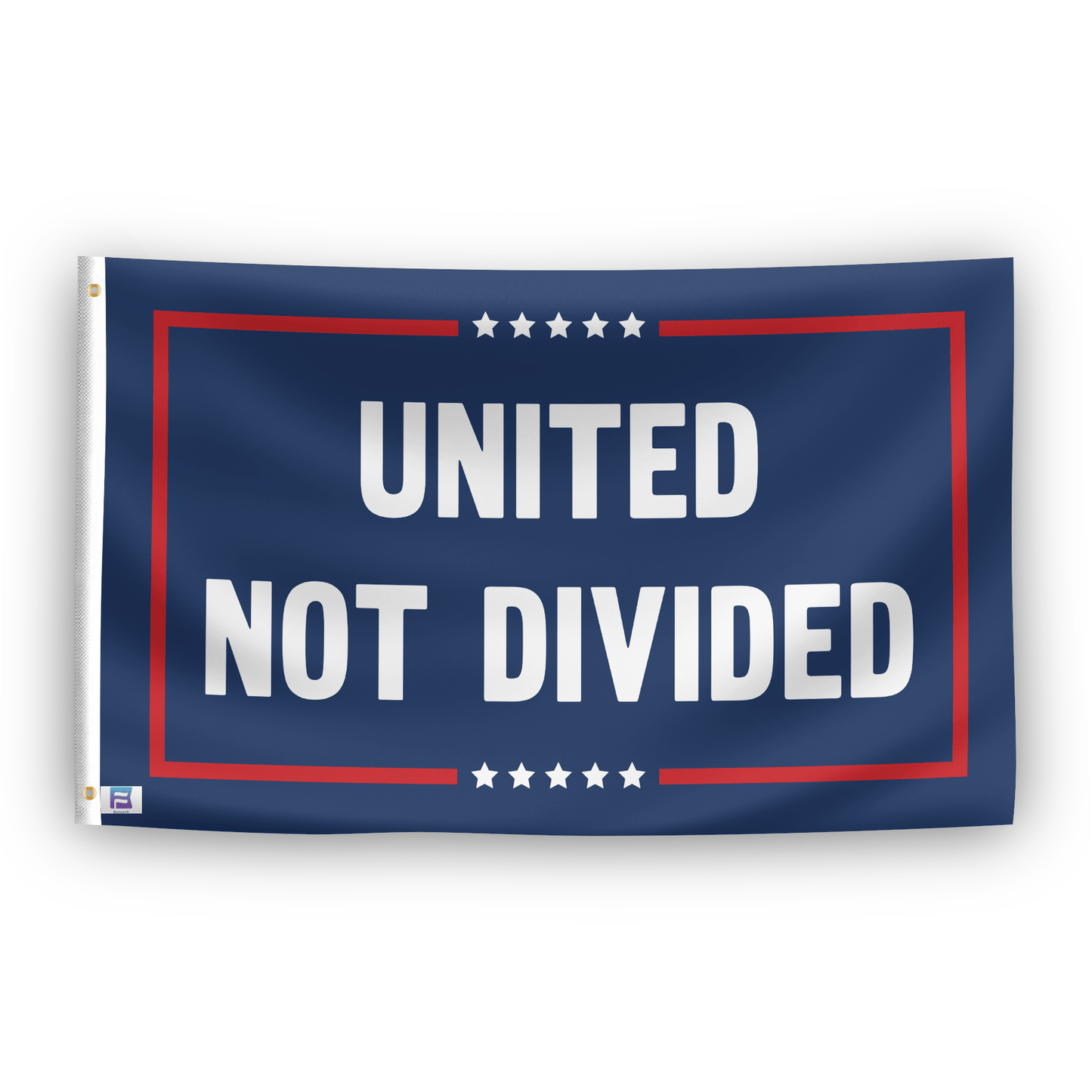 United Not Divided Political Flag
