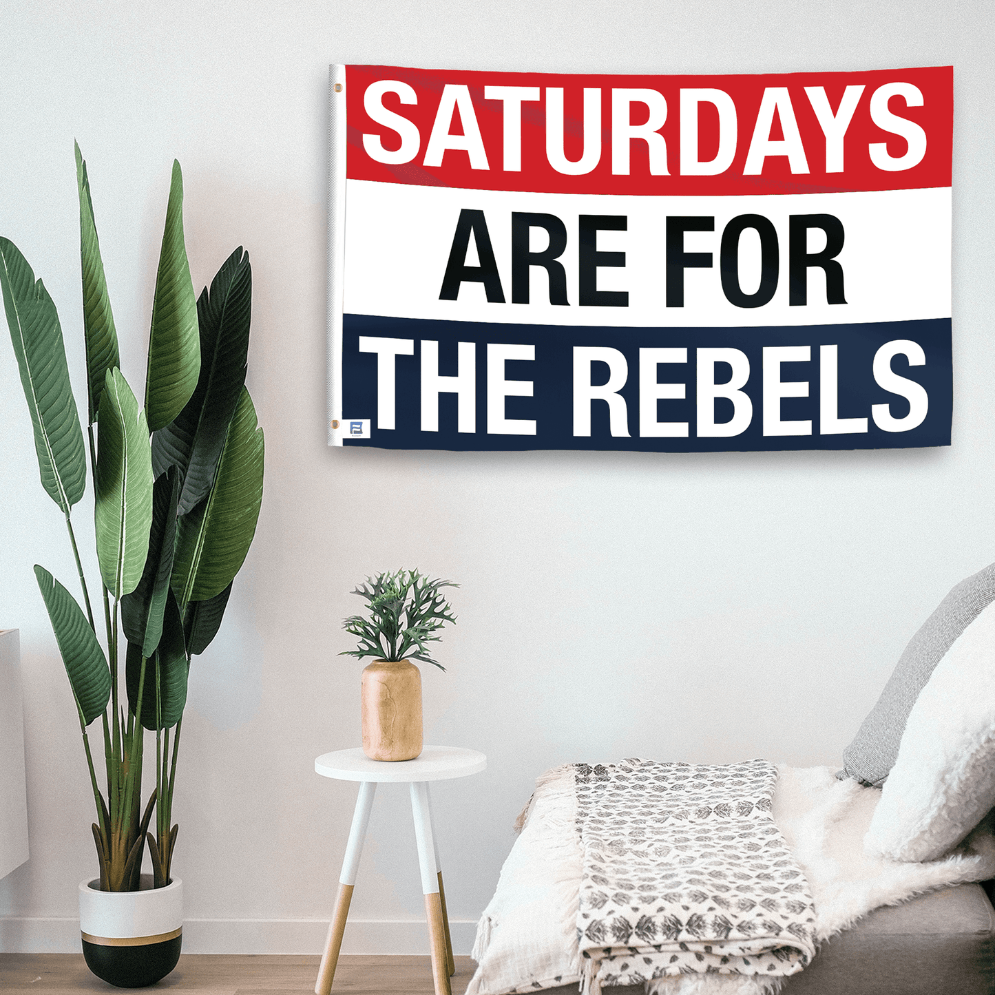 Saturdays Are for the Rebels Flag
