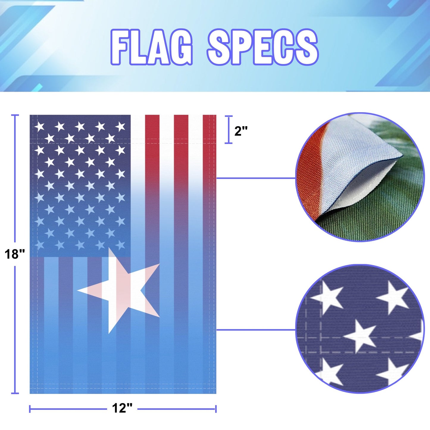 Somalian American Garden Flag