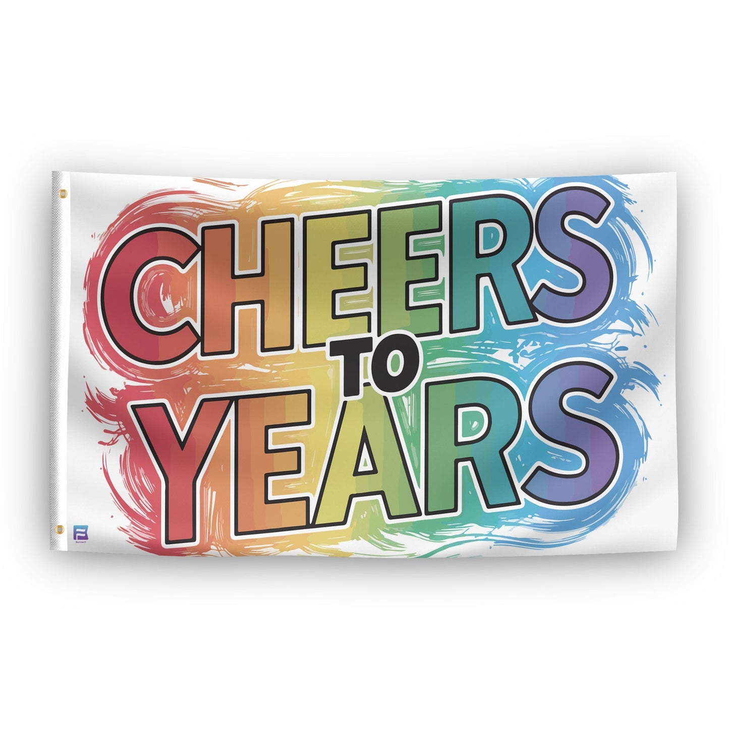 Cheers To Years Flag