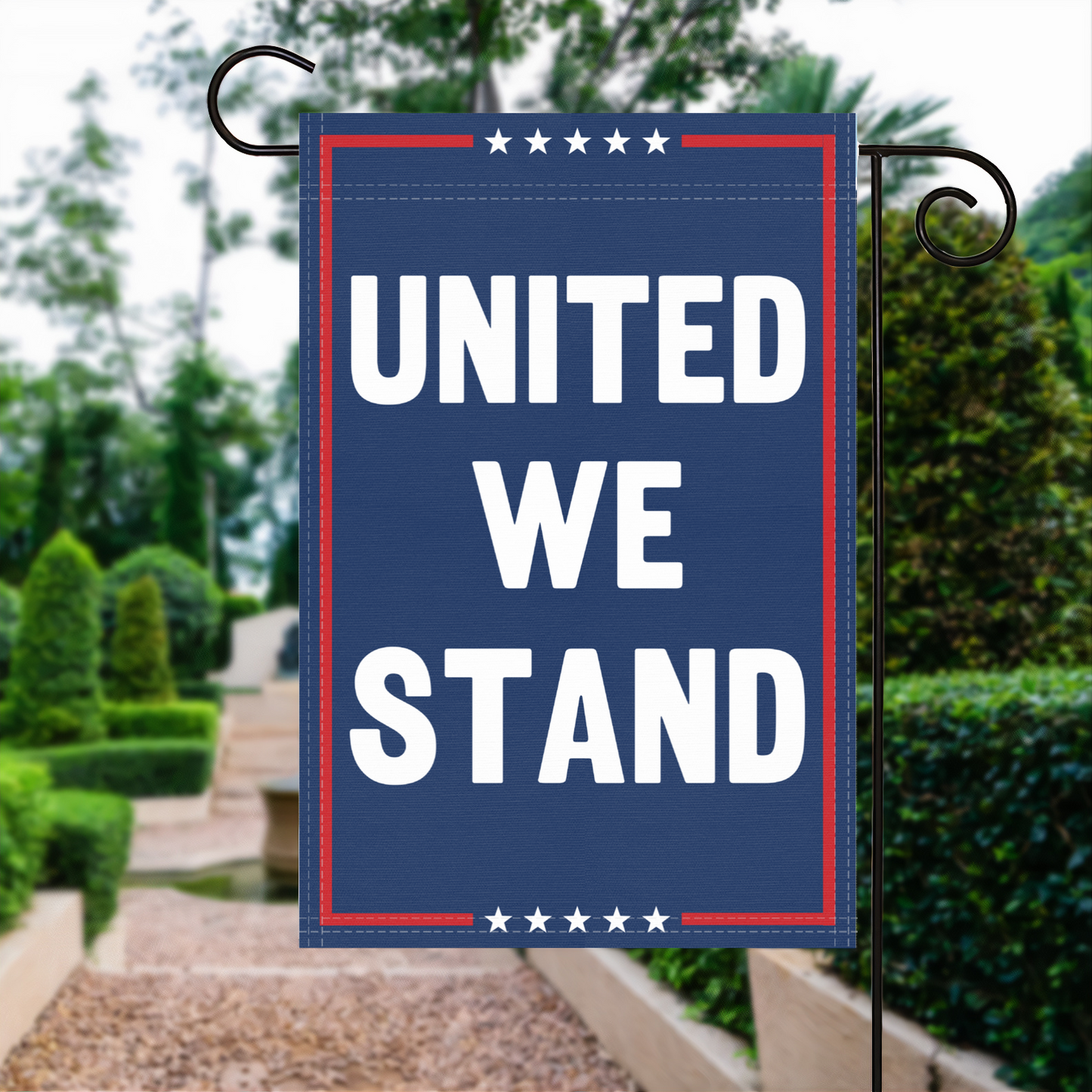 United We Stand Garden Flag