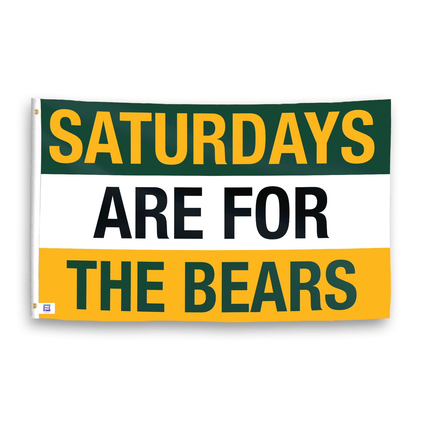 Saturdays Are for the Bears Flag