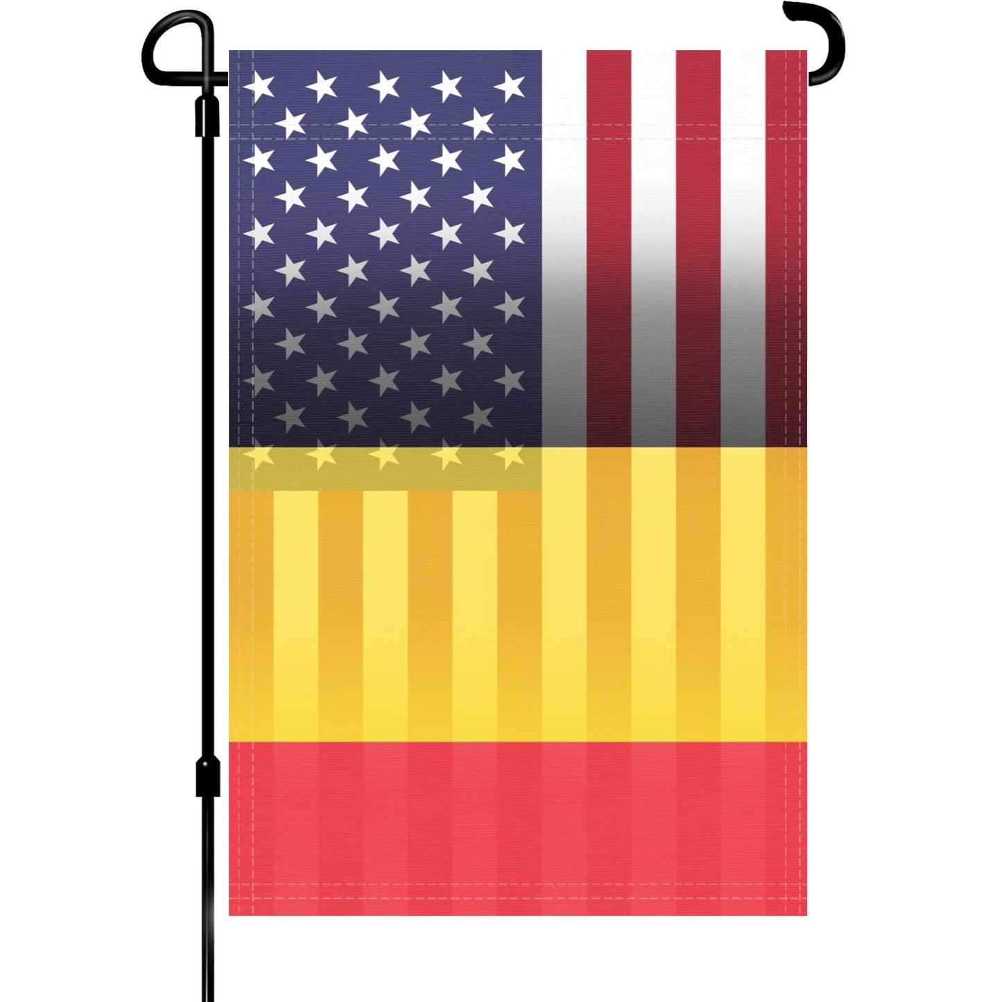 Belgian American Garden Flag