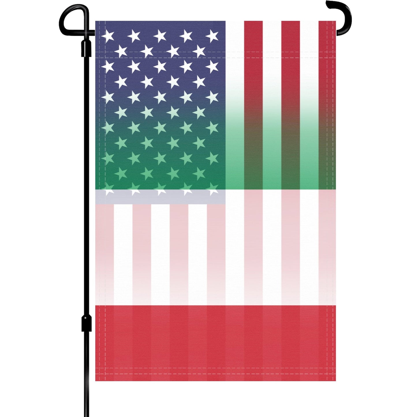 Italian American Garden Flag