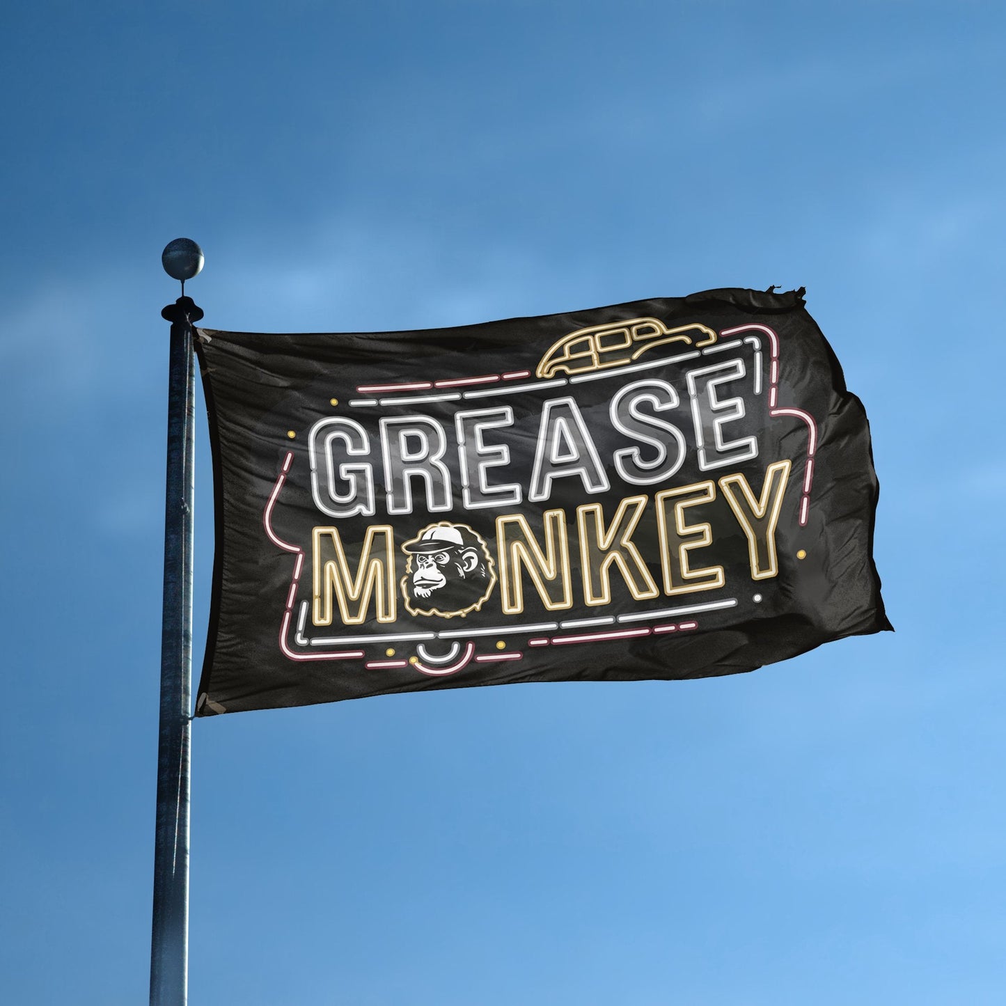 Grease Monkey Flag