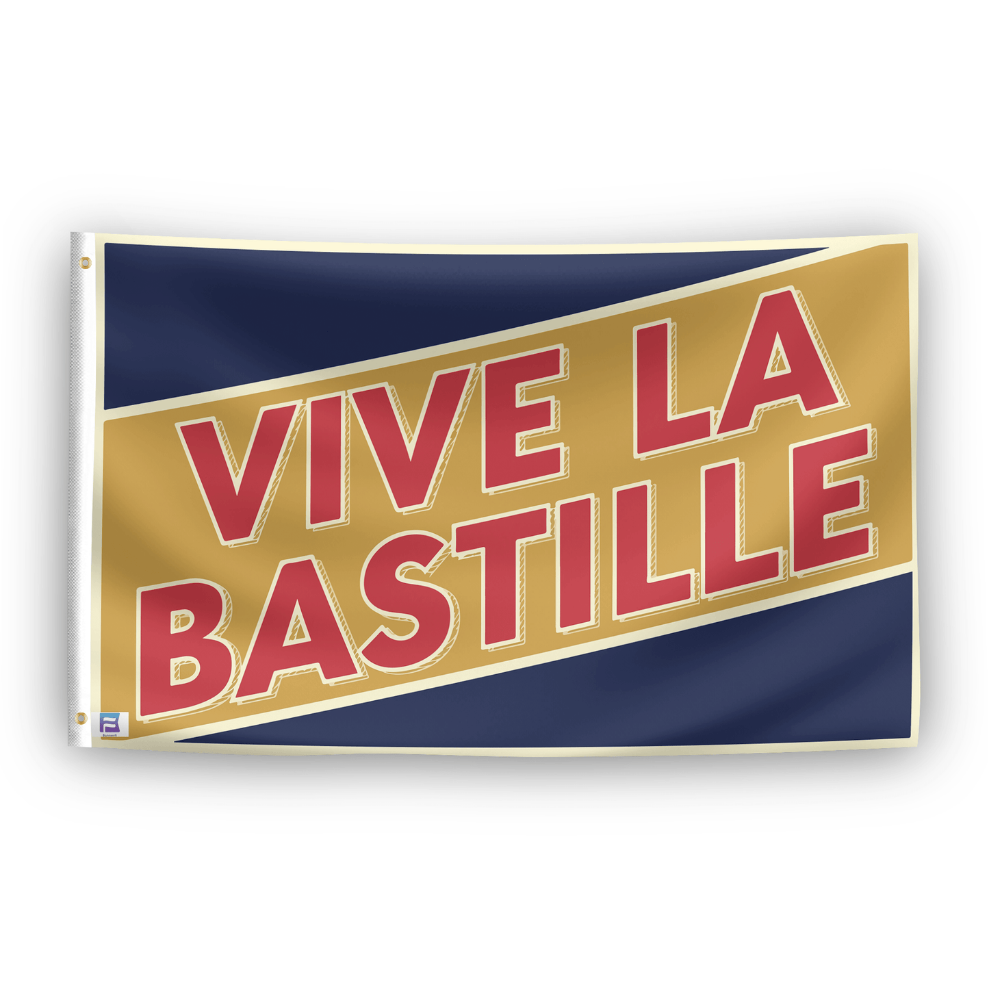 Vive La Bastille Holiday Flag