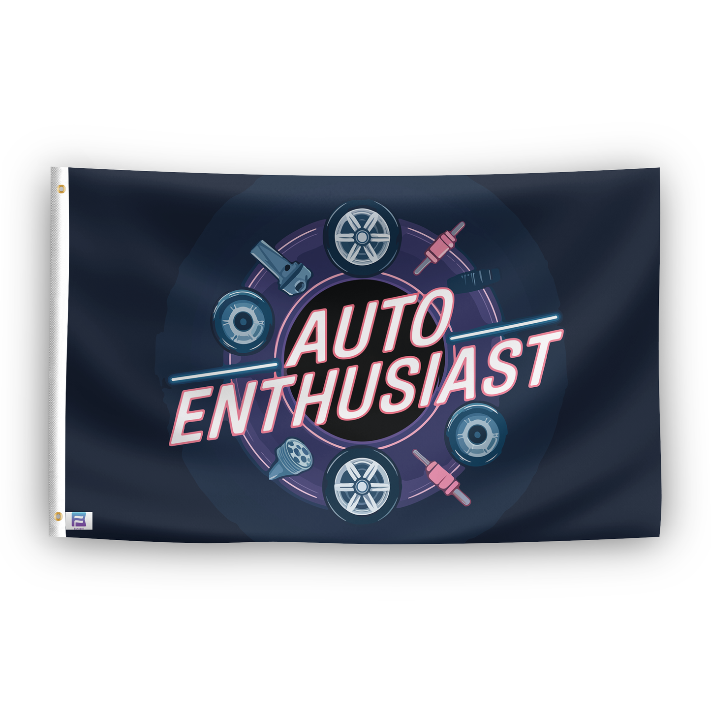 Auto Enthusiast Flag