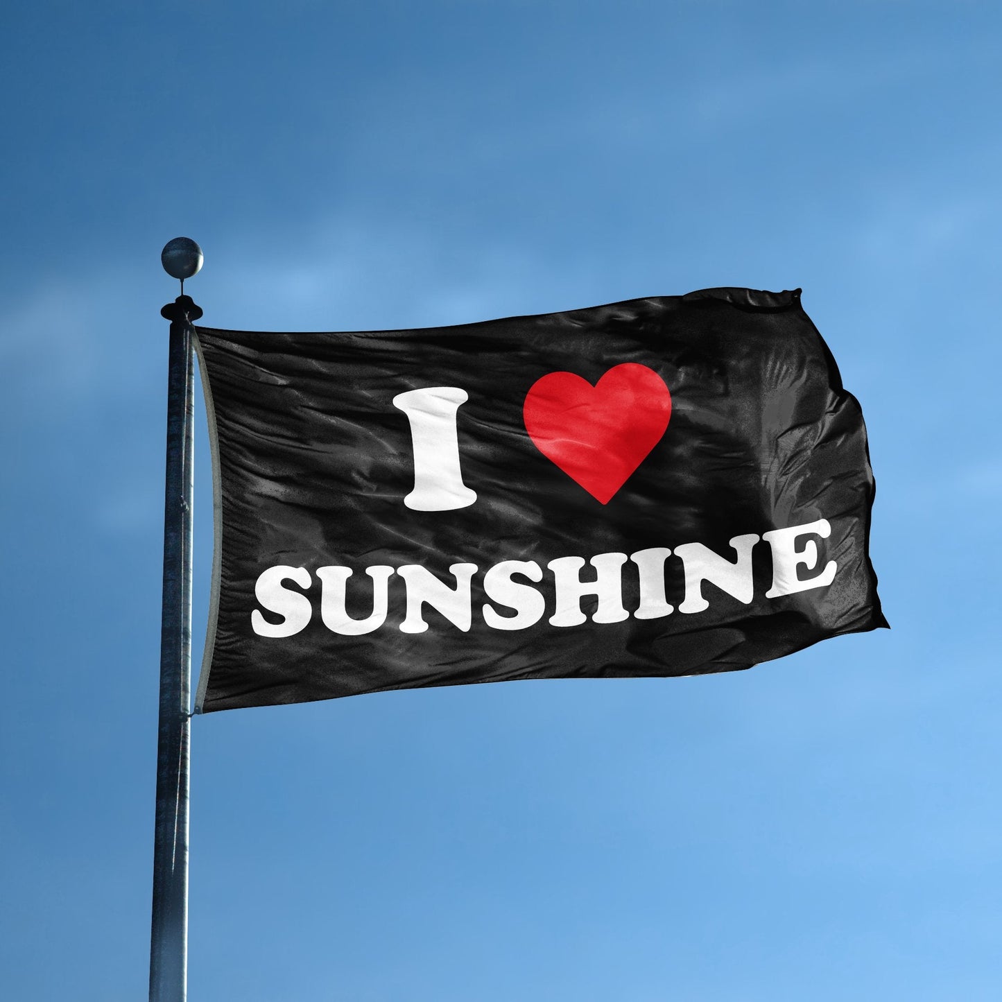 I Love Sunshine Flag
