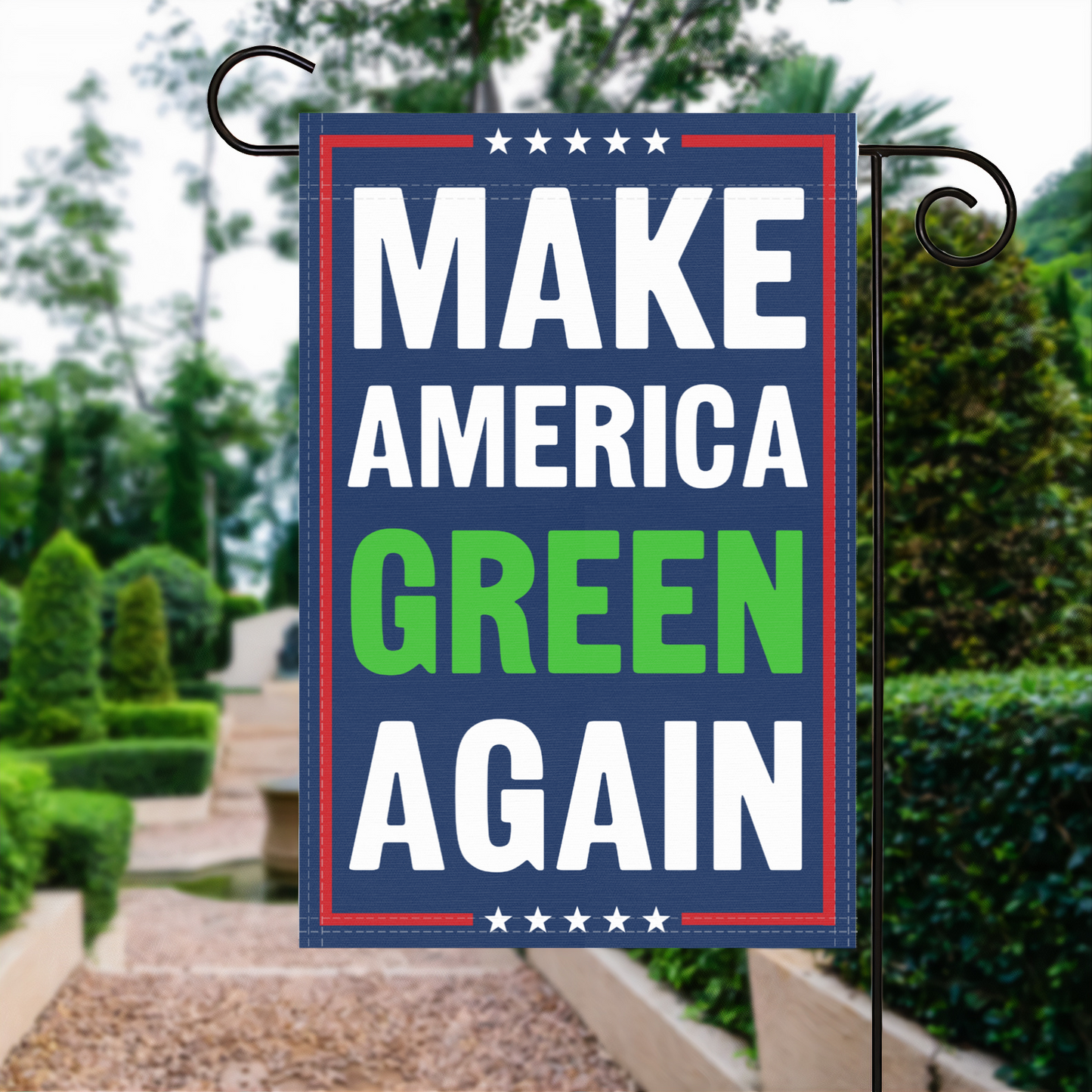 Make America Green Again Garden Flag