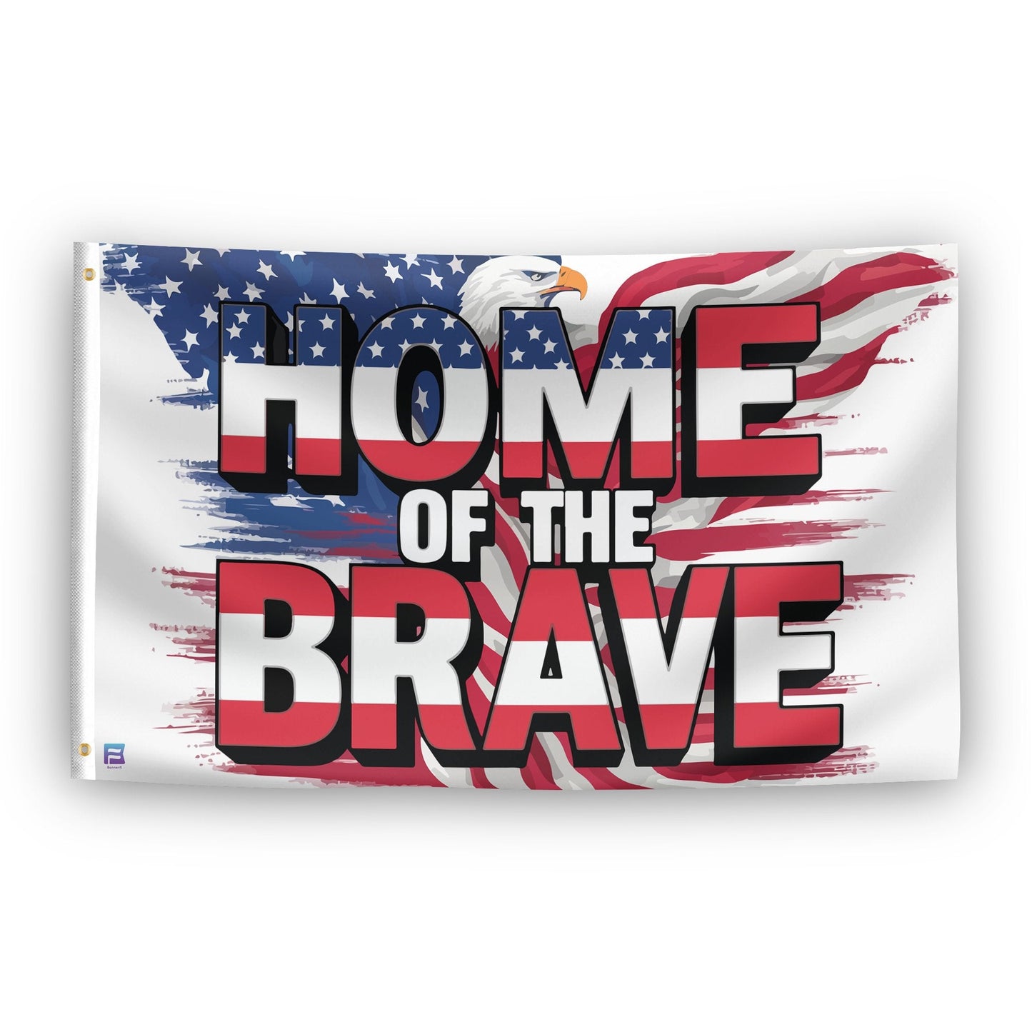 Home Of The Brave Flag