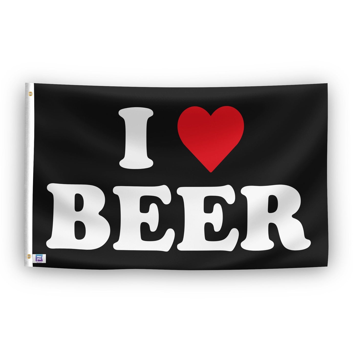 I Love Beer Flag