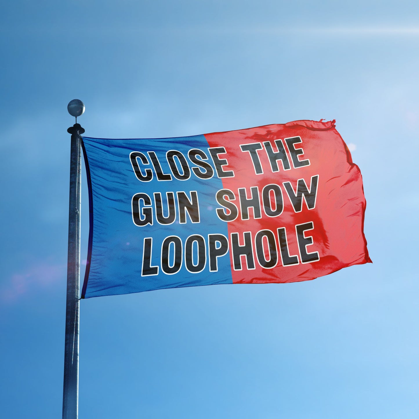 Close the Gun Show Loophole Flag