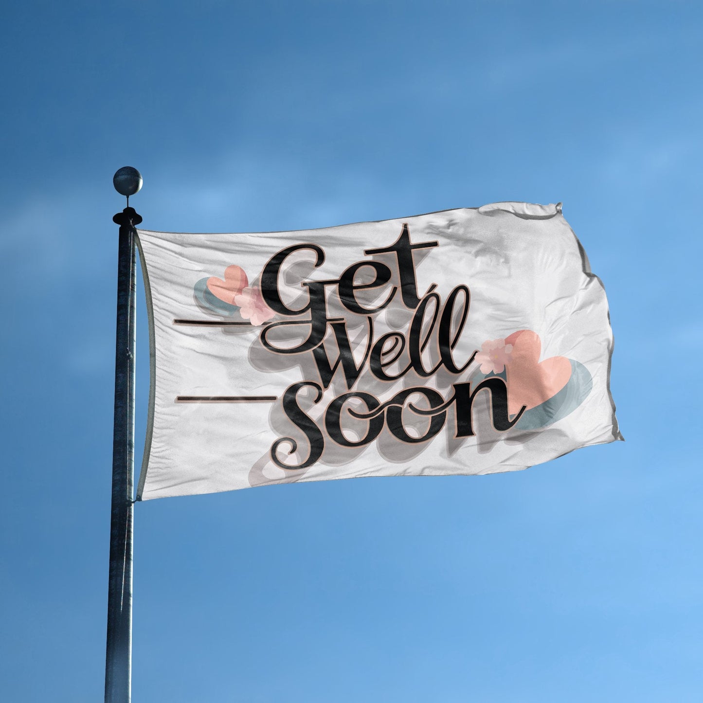 Get Well Soon Flag